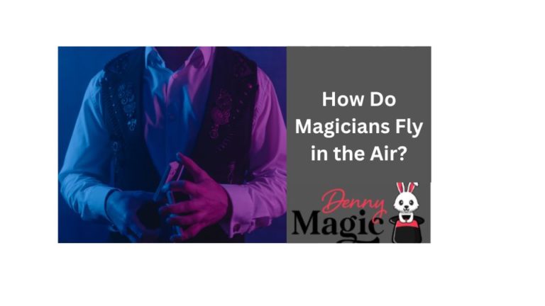 how do magicians fly in air